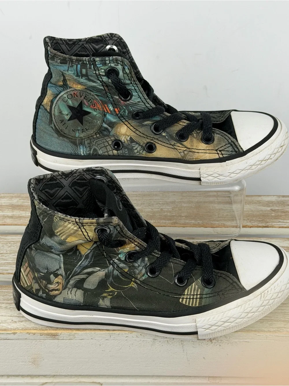 Converse x DC Comics Batman Chuck Taylor All Star high-top sneakers size 11